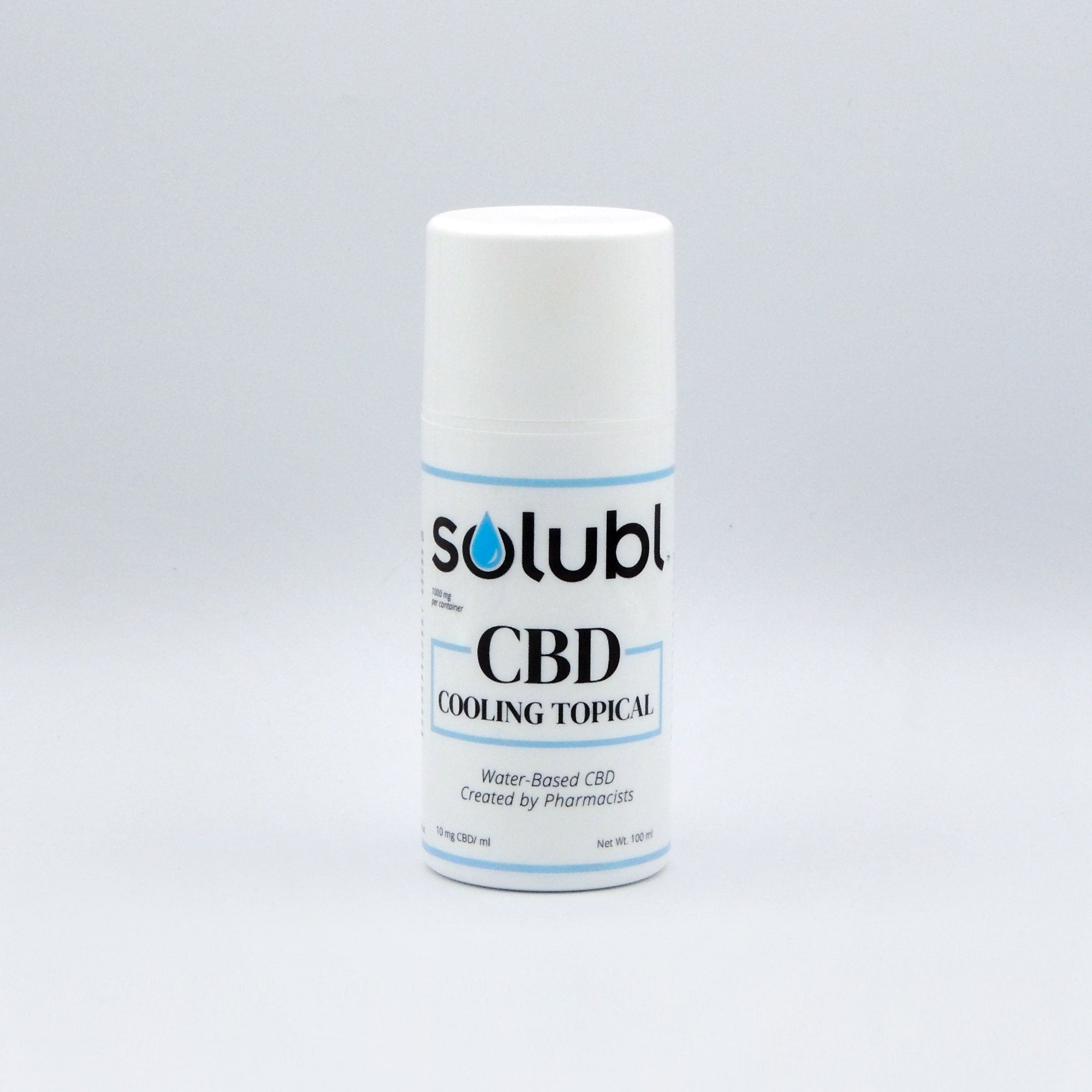 Water-based CBD Cooling topical 100ml 